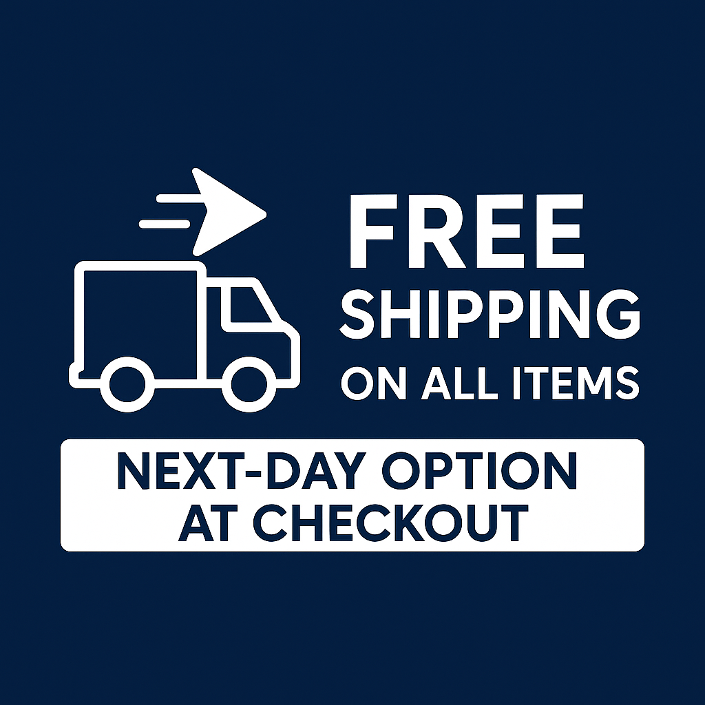 Free Shipping on All Items