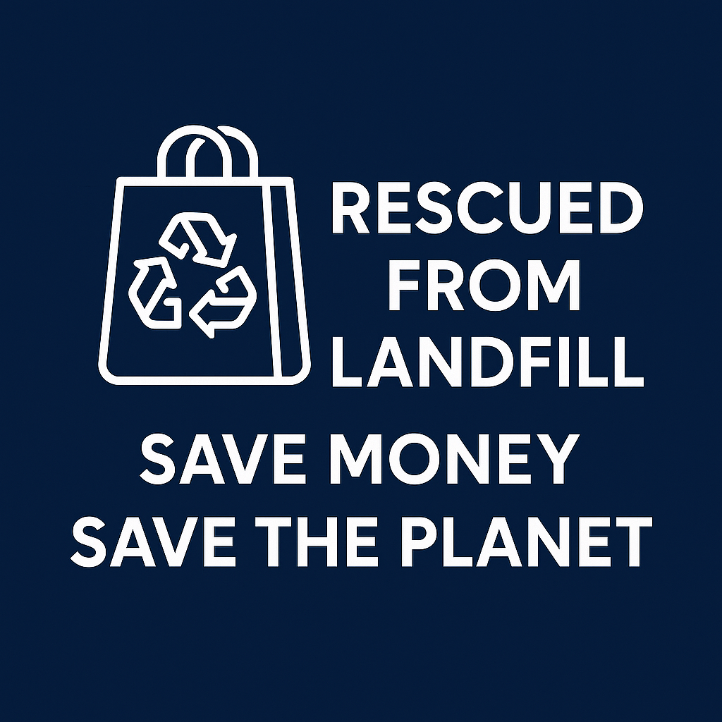 Rescued from Landfill - Save Money Save the Planet